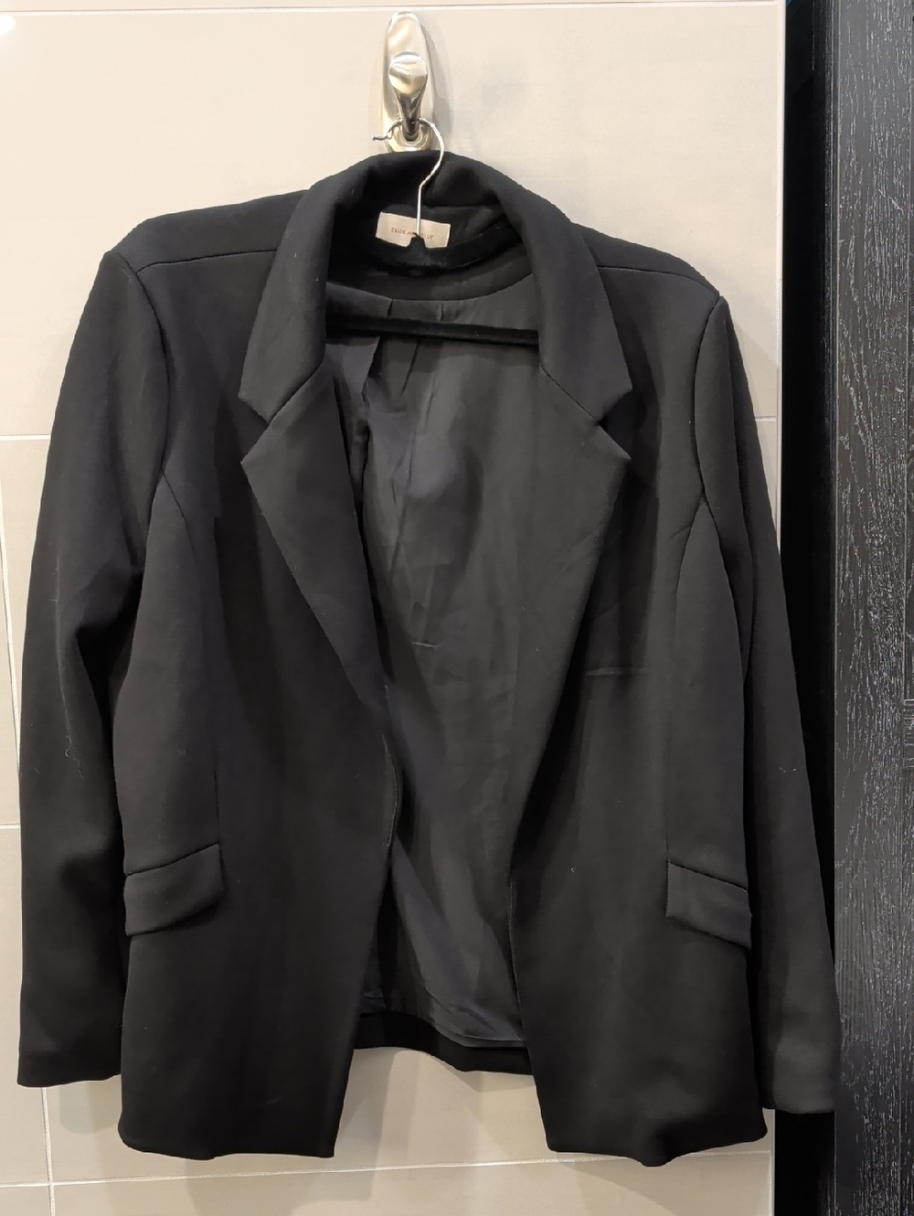 Skies Are Blue Black Classic Tailored Blazer